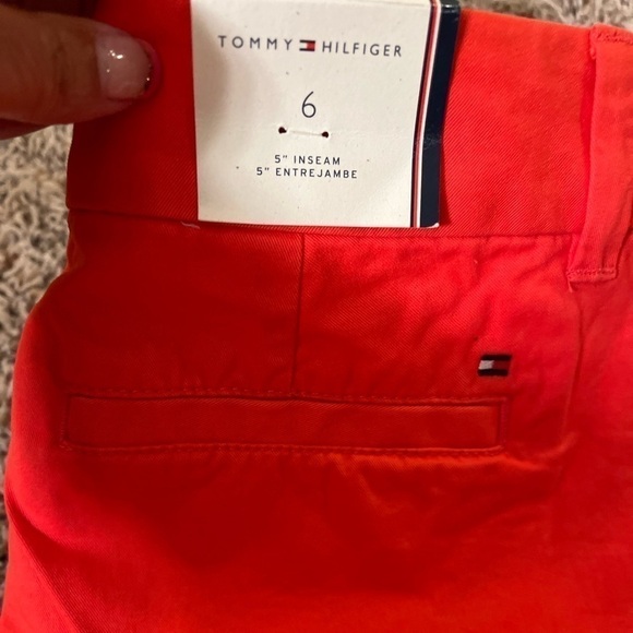 Tommy Hilfiger Salmon 5” Inseam Shorts Sz 6 NWT - Picture 3 of 8